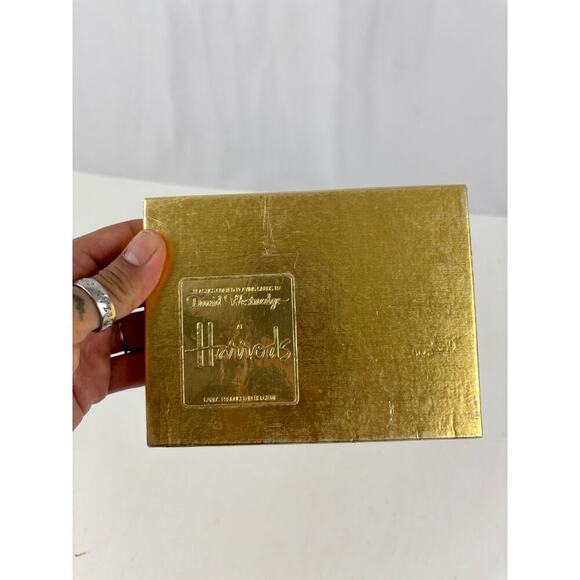 VTG Floral Harrods Playing Cards Double Deck Case Plastic - Picture 7 of 8